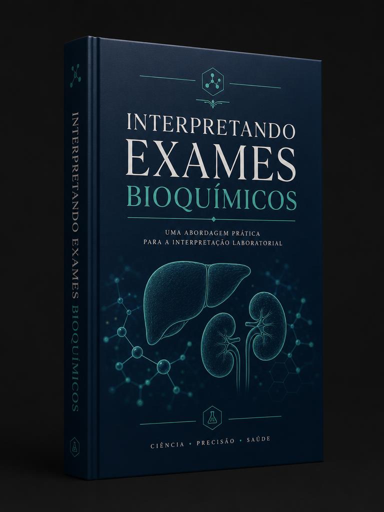 Capa do material Interprete Exames: - Bioquímicos